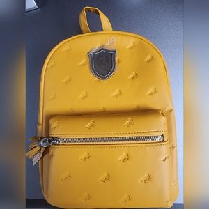 Harry Potter Yellow Hufflepuff Crest Mini Backpack